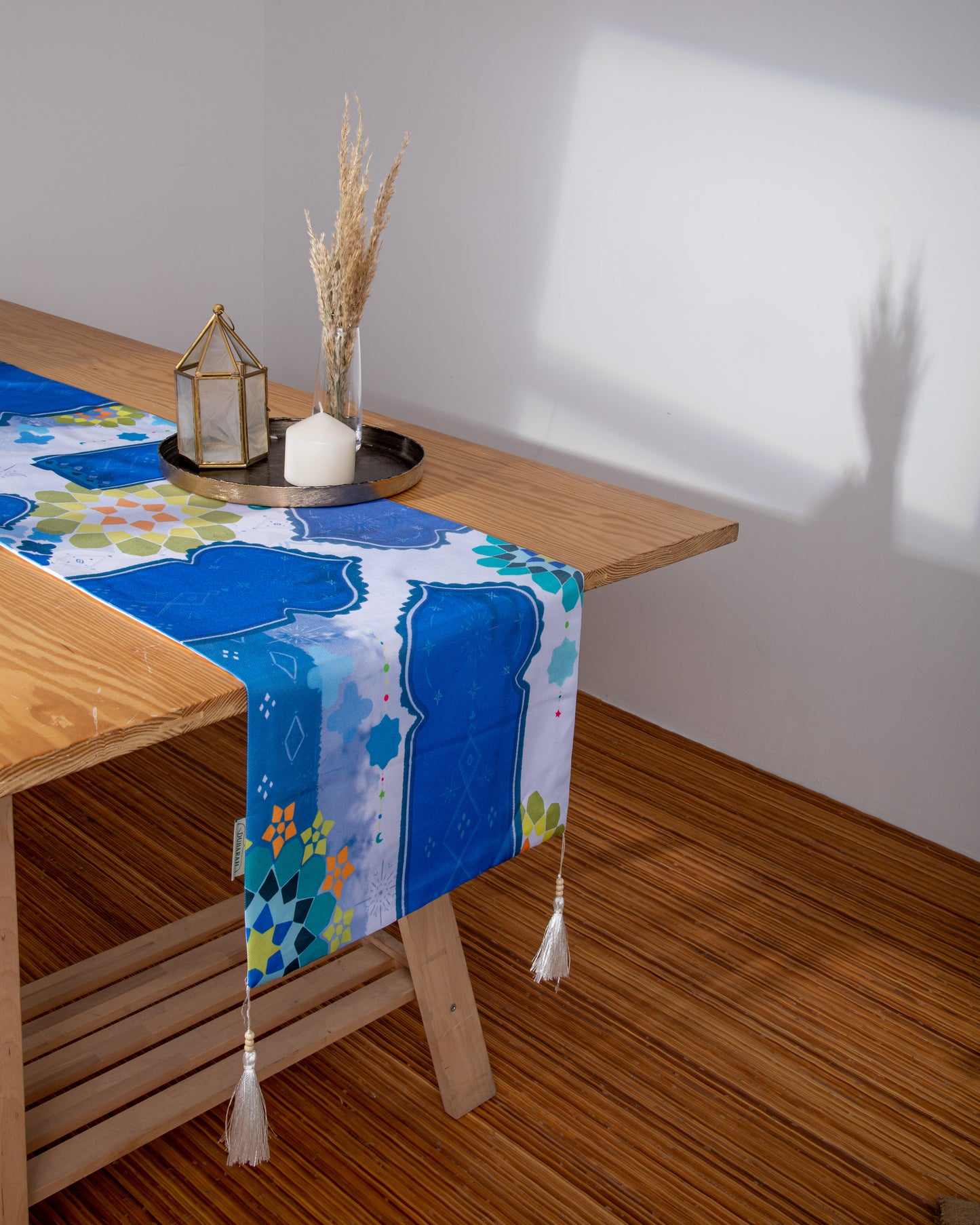 Printed Moroccan Table Runner