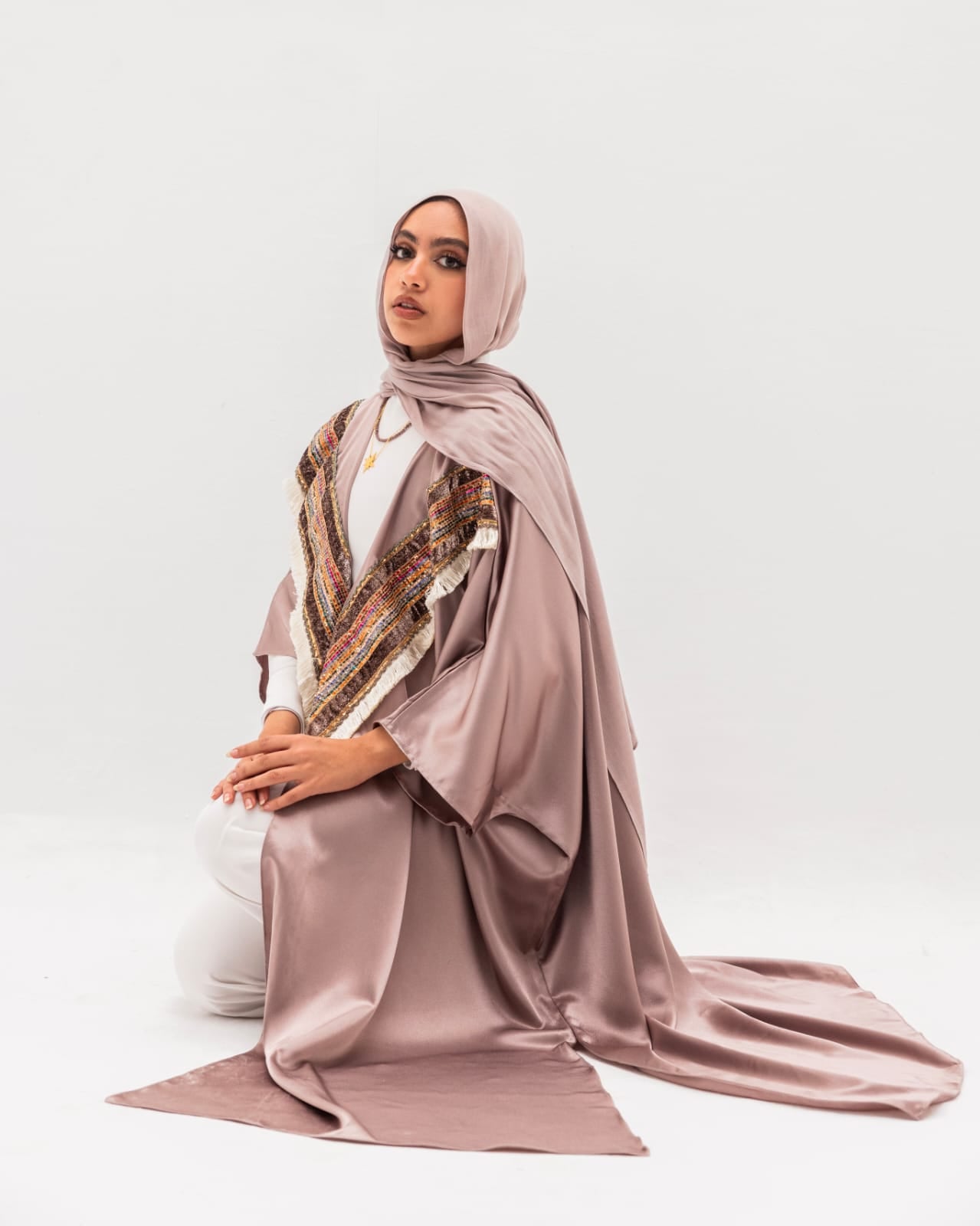 Satin Casual Abaya