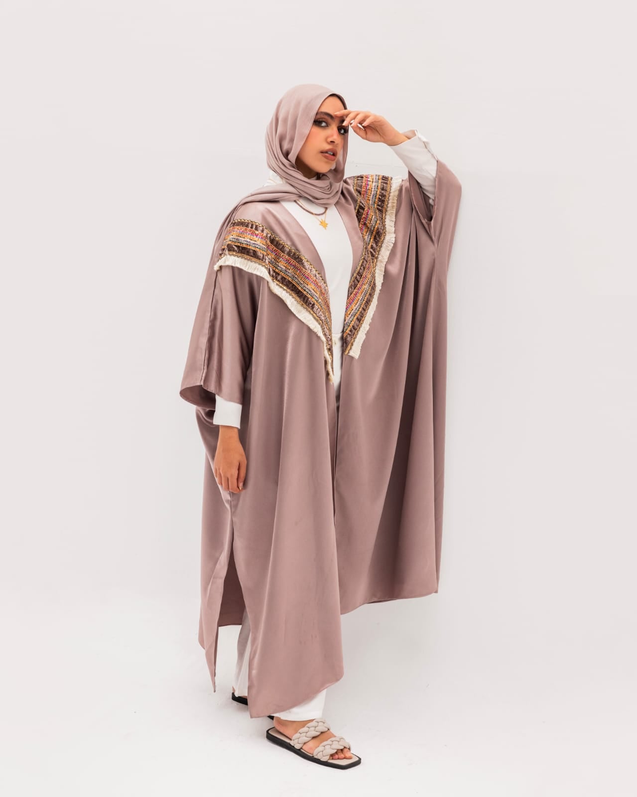 Satin Casual Abaya