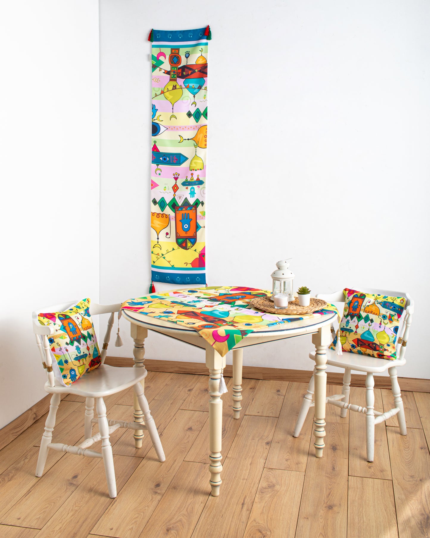 Printed Nubian Square Table Cloth