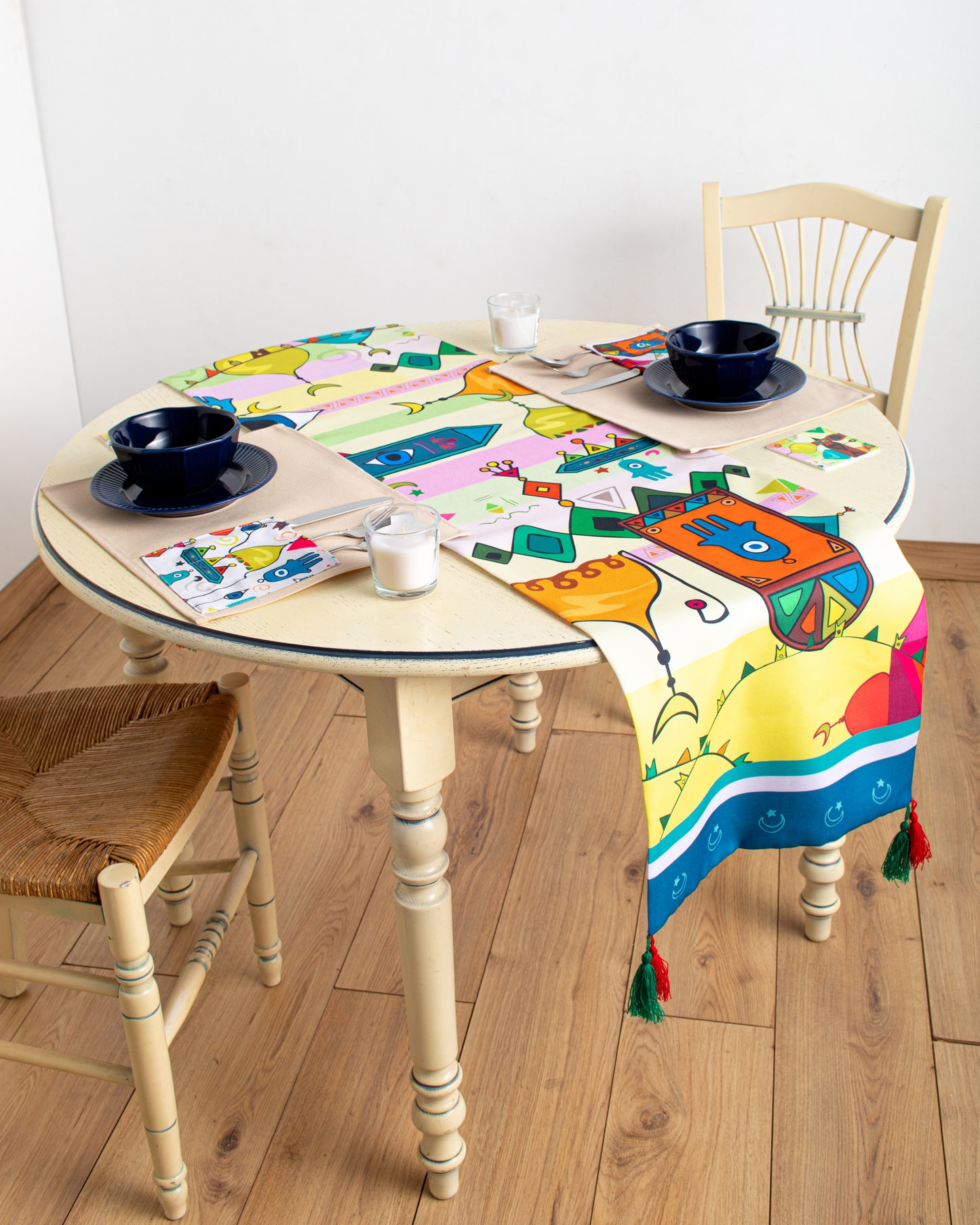 Printed Nubian Table Runner